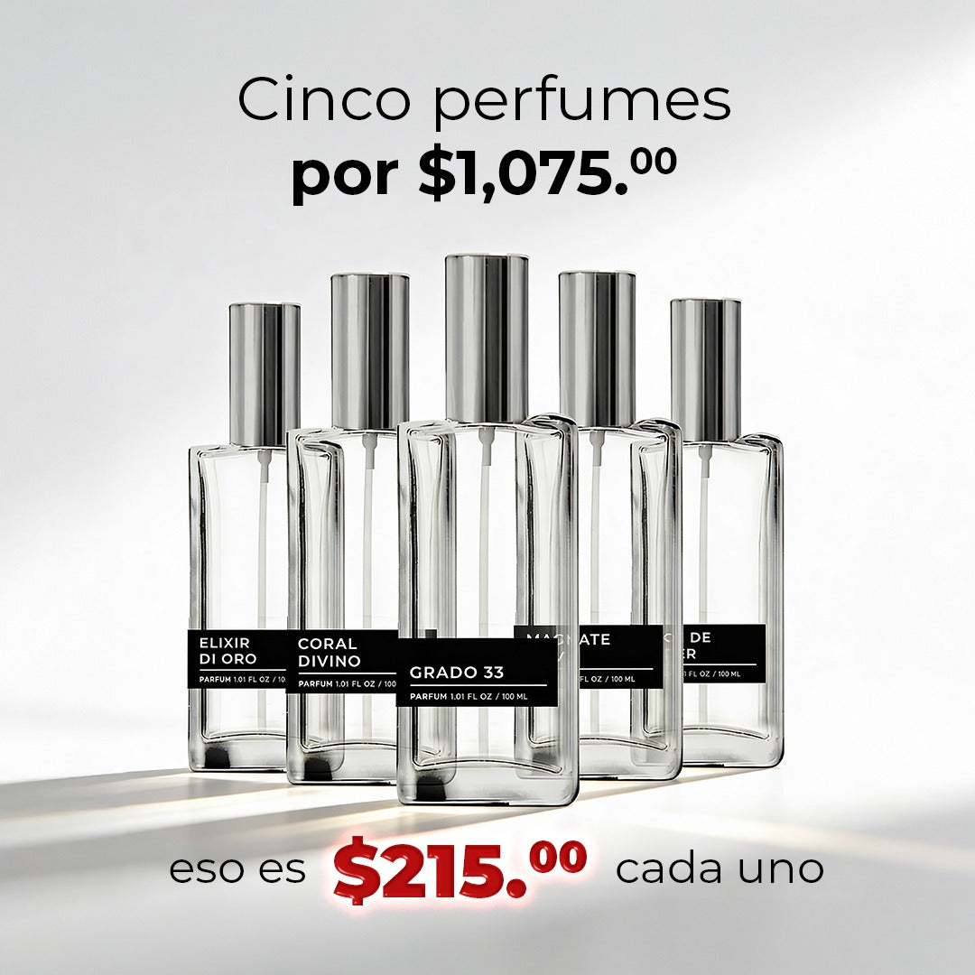 Arma tu Set de 5 Fragancias (30ml)